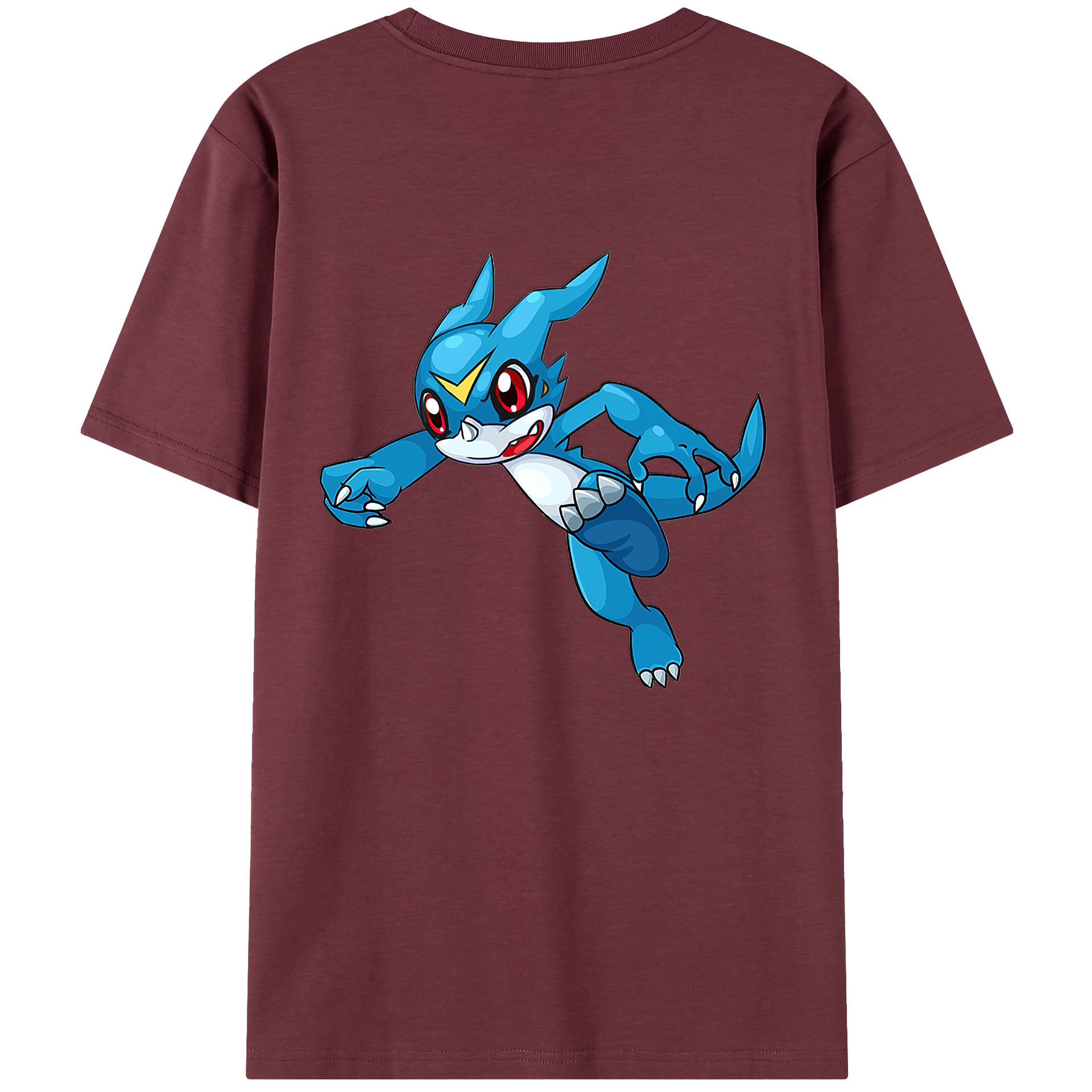 （画像用） Digimon デジタルモンスター/デジモン 綿100％半袖Tシャツ（背面プリント）